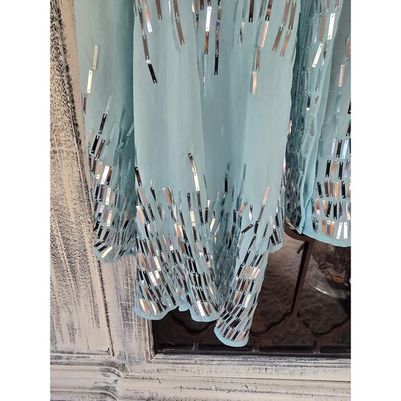 NWT Anthropologie Let Me Be Sheer Sequin Blouse - XS - Picture 6 of 6